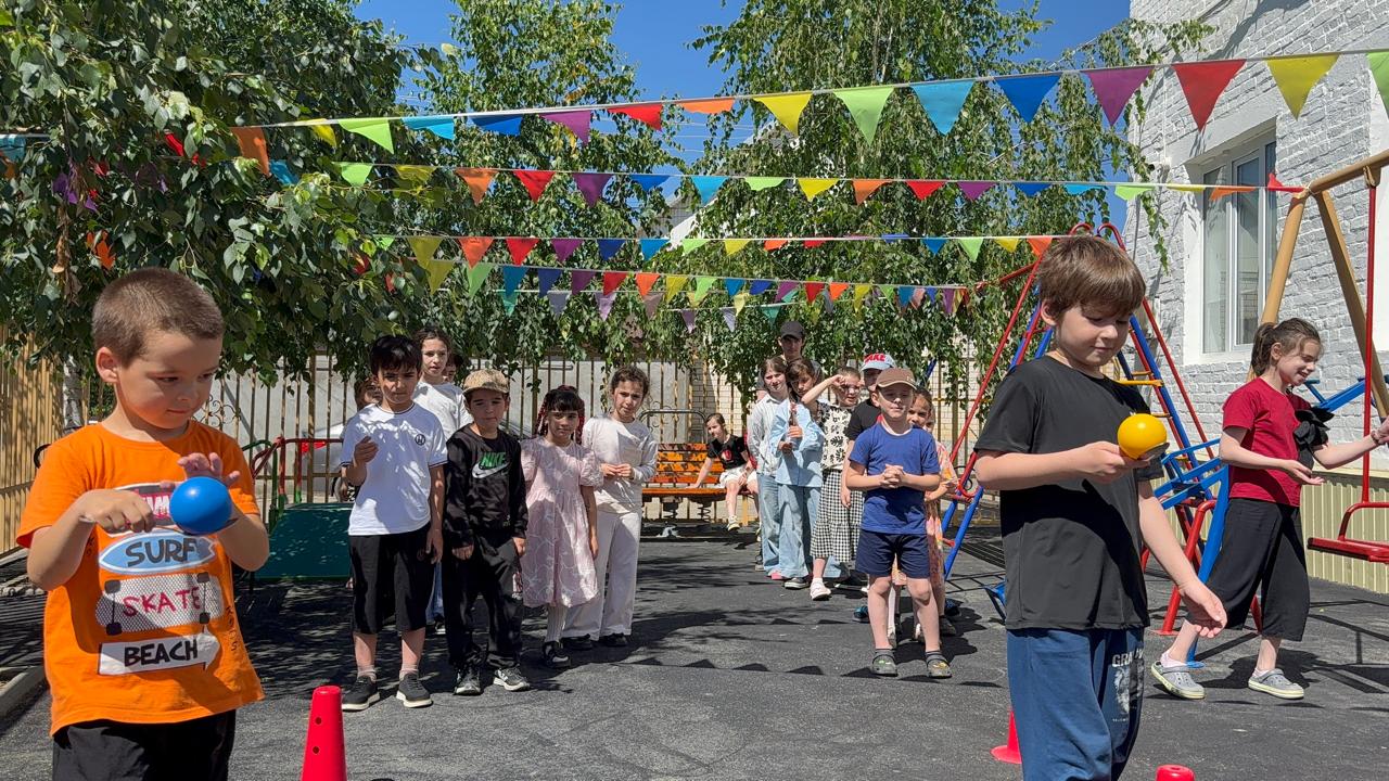 Весёлые старты: день, наполненный улыбками!